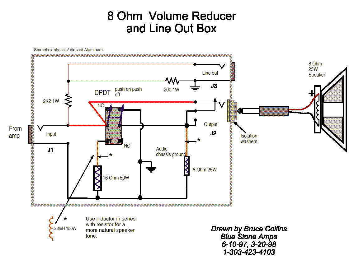 Схема Other - 8 Ohm Volume Reducer