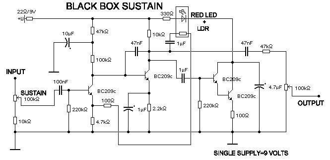 Схема Other - Black Box sustain