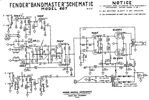 Fender – Bandmaster 6G7
