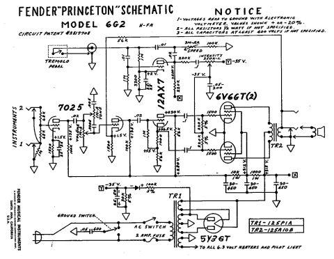 Fender – Princeton 6G2