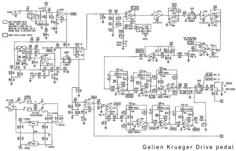 Gallien Krueger – Drive pedal
