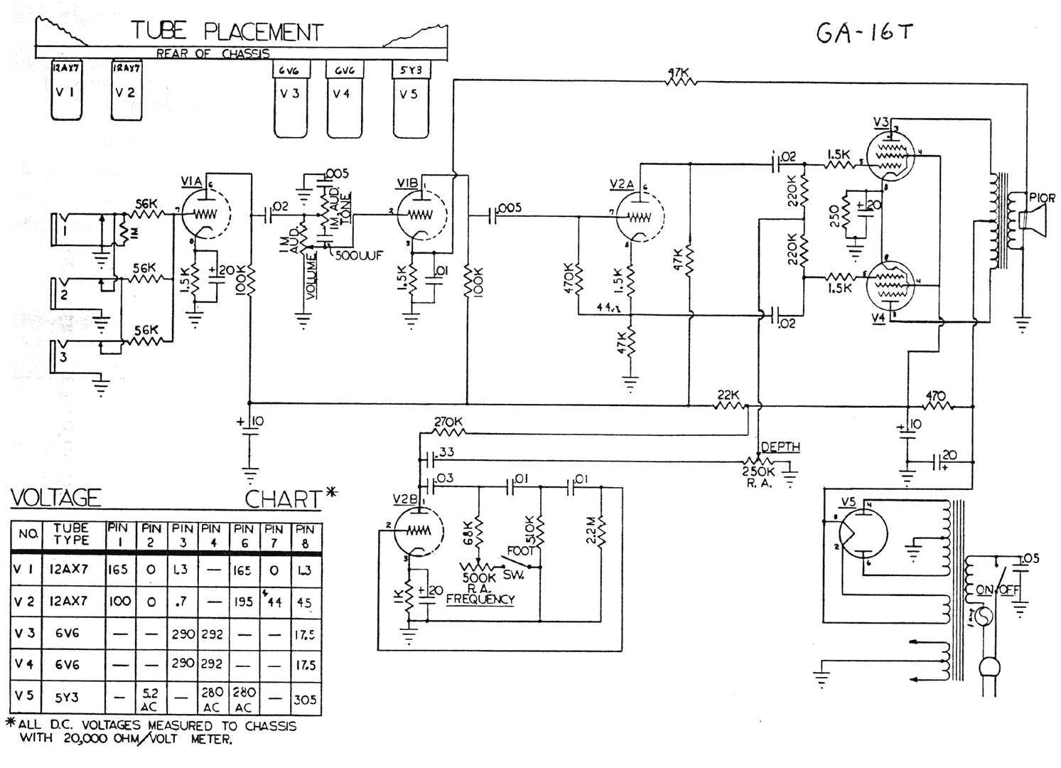 Схема Gibson - GA-16T