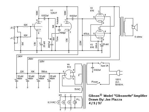 Gibson – Gibsonette Amplifier