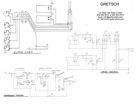 Gretsch – 7680 Super Chet guitar