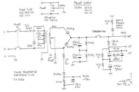 Hiwatt – Power Supply (2)