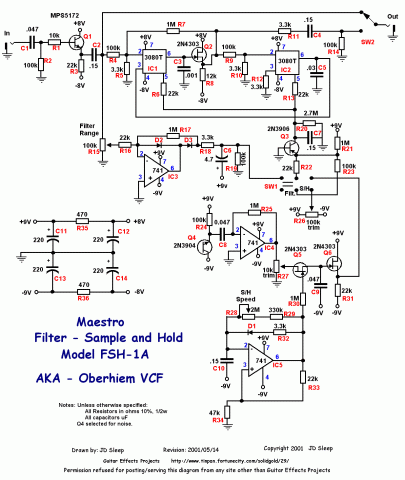 Maestro – Sample and Hold FSH-1A