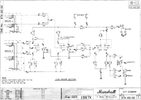 Marshall – 1987X Preamp