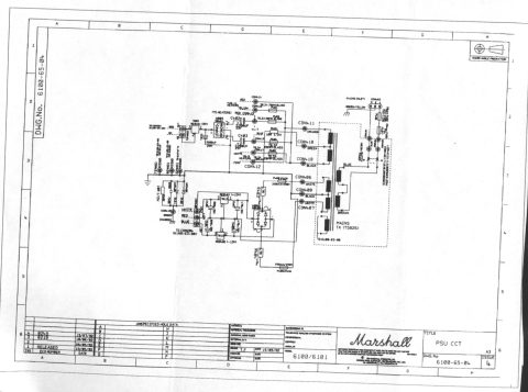 Marshall – 6100 Power Supply