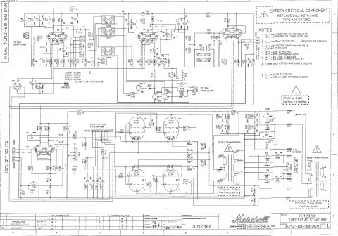 Marshall – JCM 2000 Power Amp