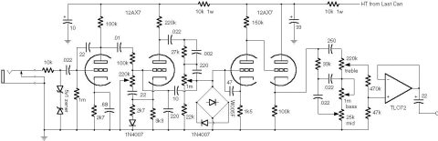 Marshall – JCM 900 Preamp