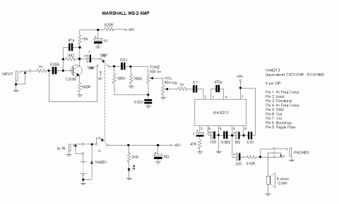 Marshall – MicroAmp MS-2