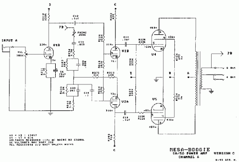 Mesa Boogie – 50×50 Power Amp