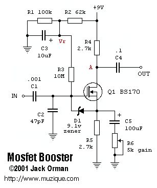 Схема Other - Mosfet Booster