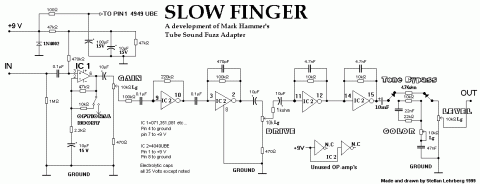 Other – Slow Finger — tube sound fuzz adaptor
