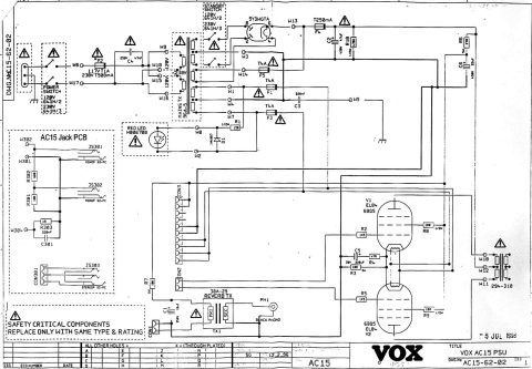 Vox – AC15 Power Amp (1996)
