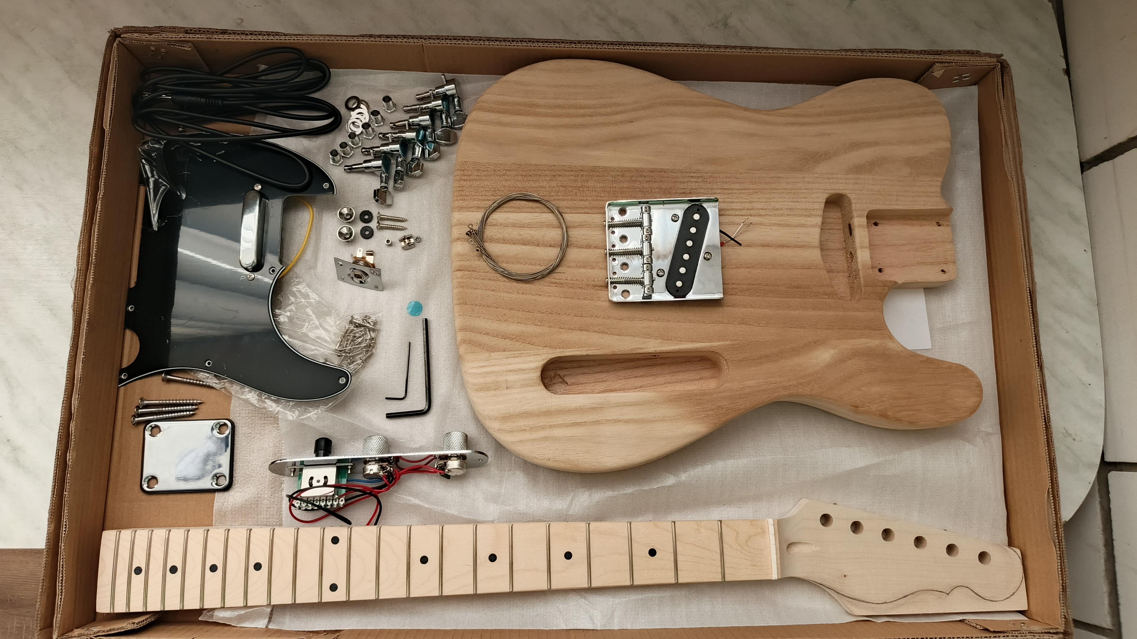 Собираю свой telecaster из набора